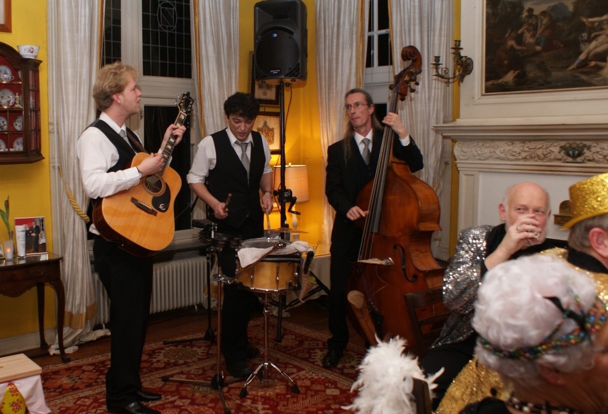 Singing Detectives live receptie Singing Detectives live receptie